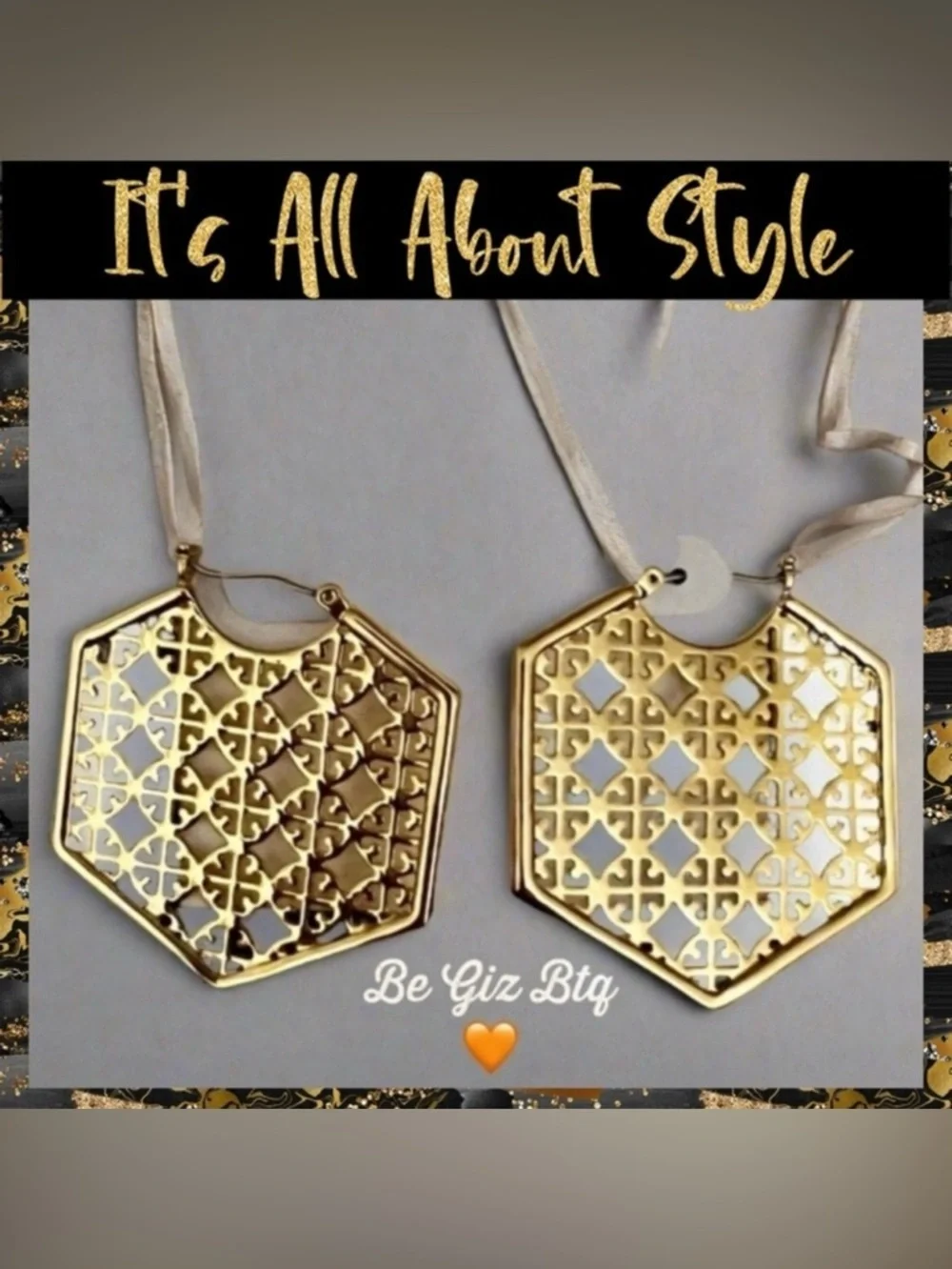 🆕 Tory Burch Authentic Hexagon Earrings At Awesome Prices To Buy Now & Save